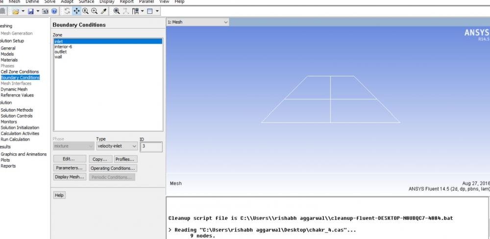 geometry is imported with mesh in ansys.JPG