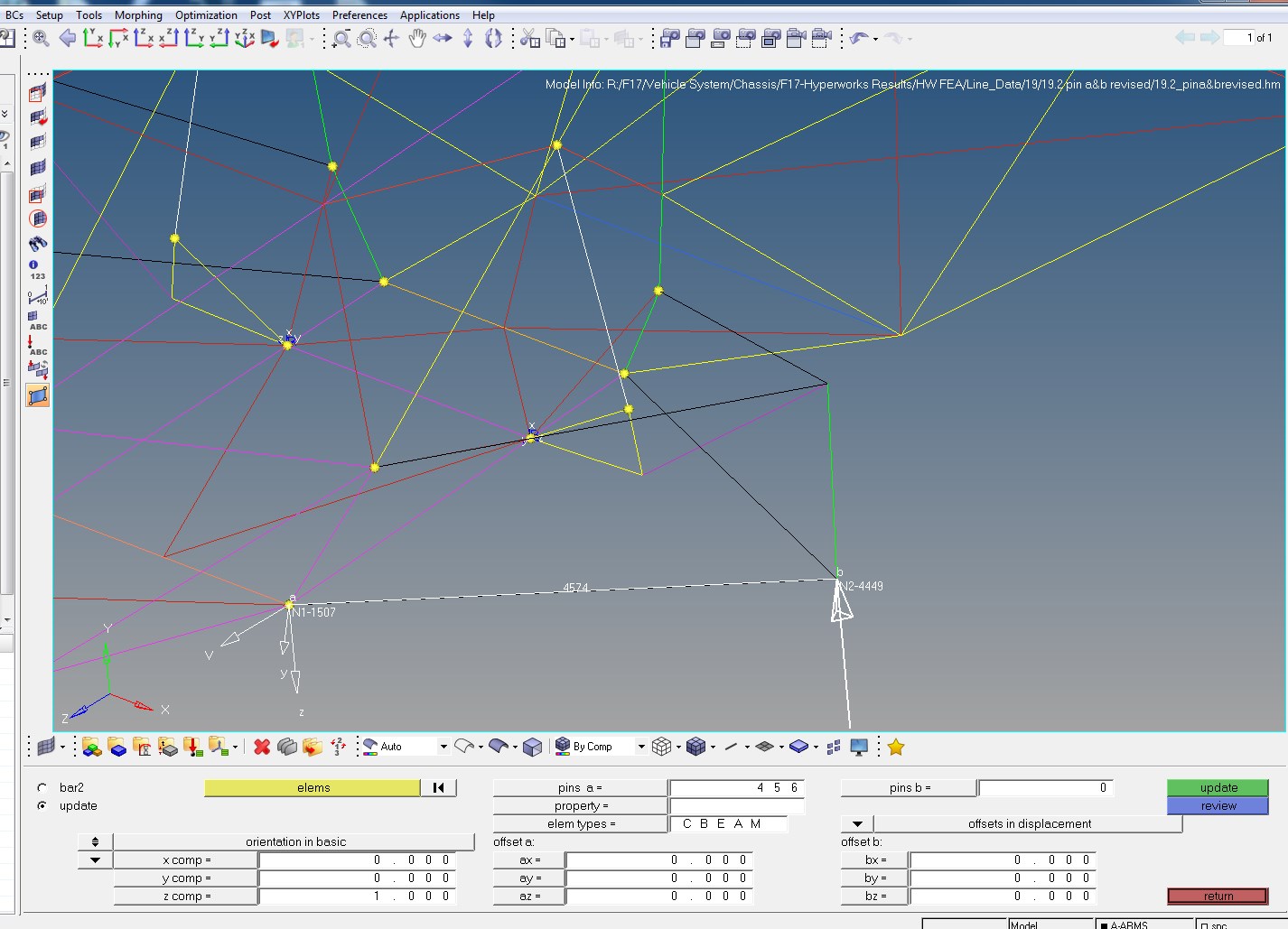 Beam End Releases - OptiStruct - Altair Products - Altair Community