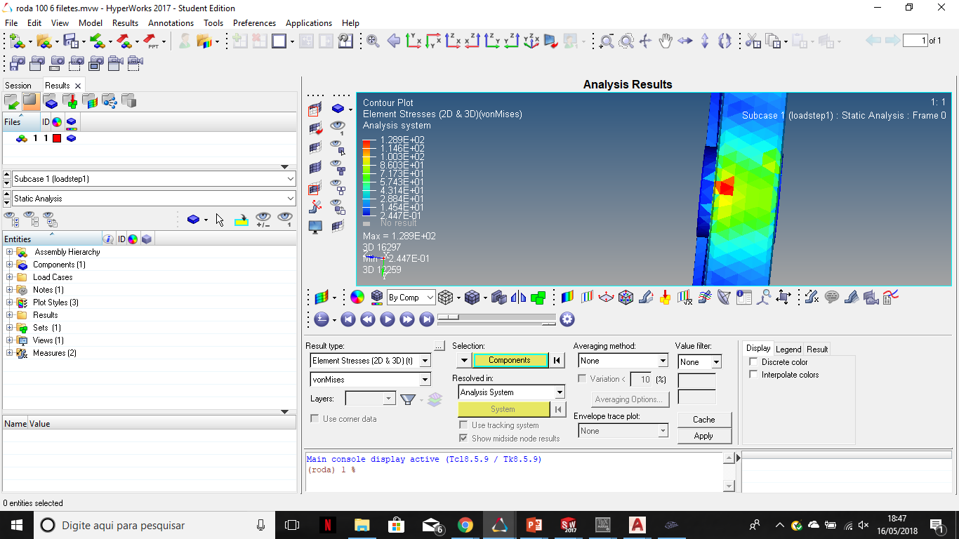 Von Mises - OptiStruct - Altair Products - Altair Community