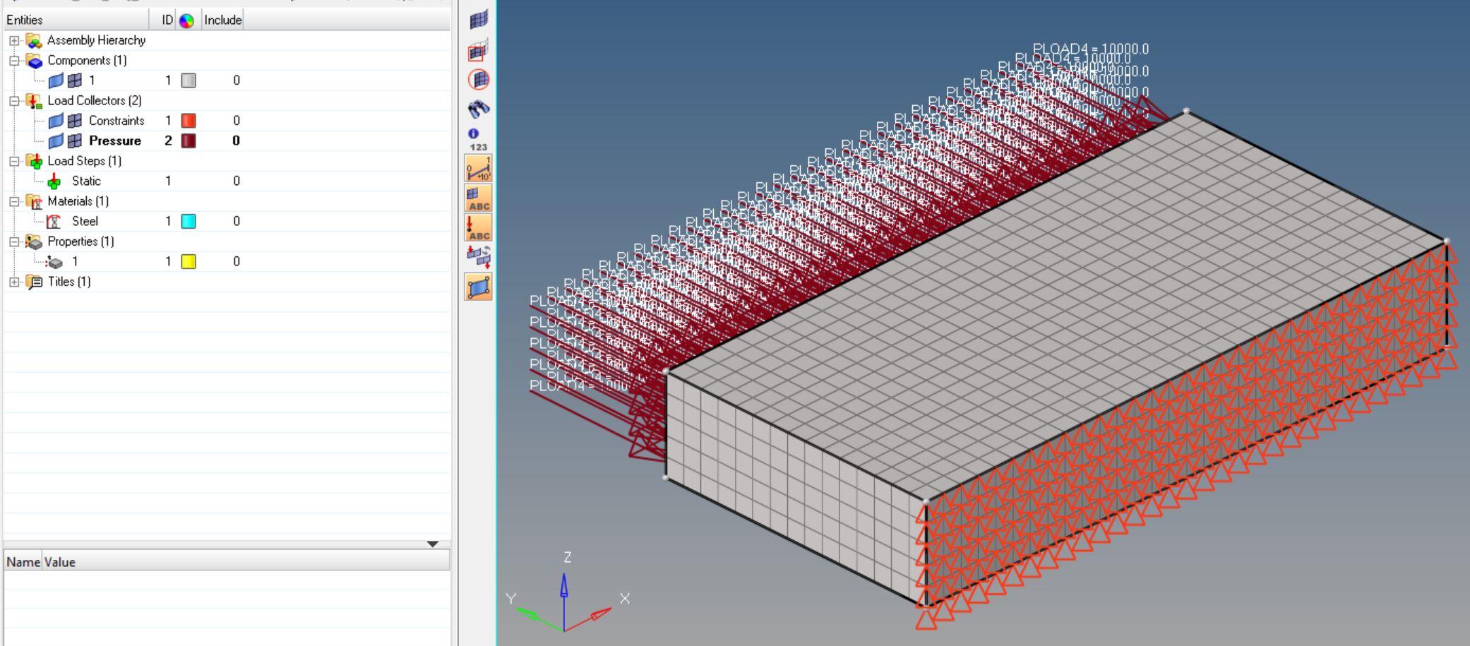 von Mises stress discontinuity - OptiStruct - Altair Products - Altair ...