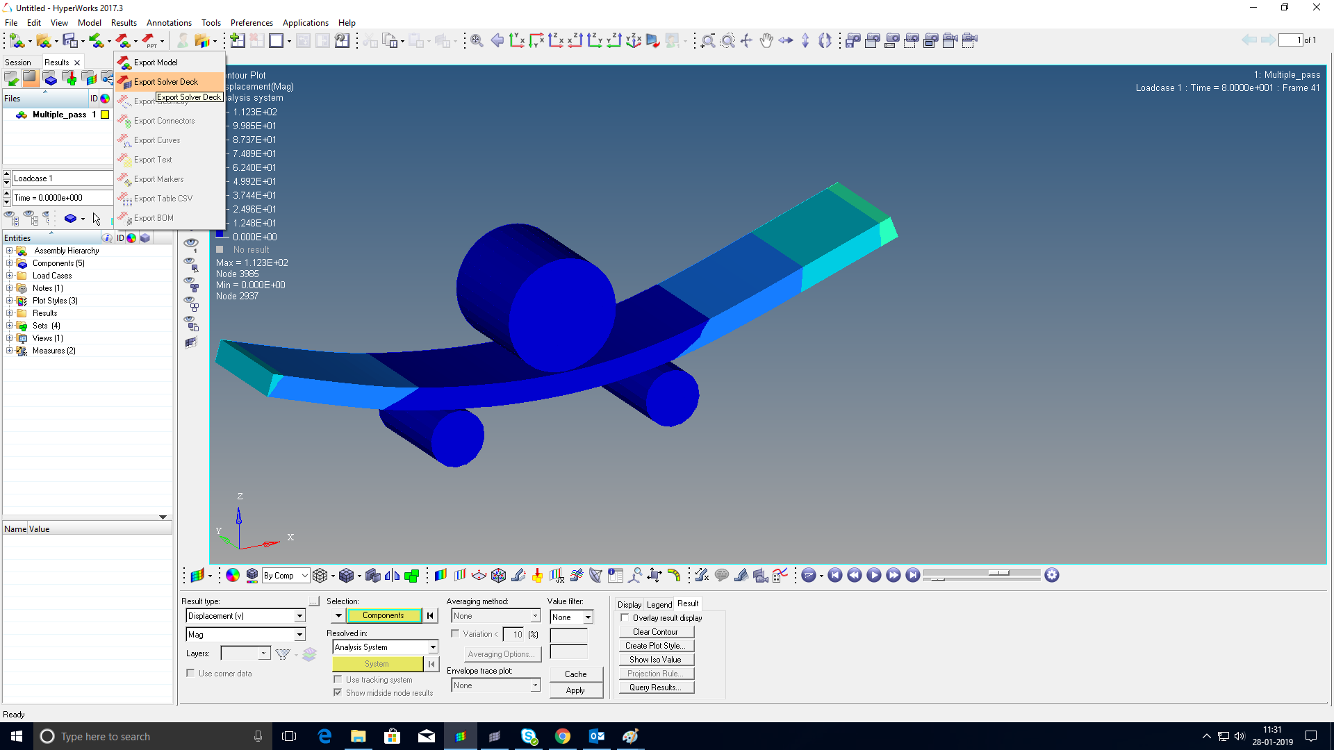 Bending Simulation - Hypermesh - Altair Products - Altair Community