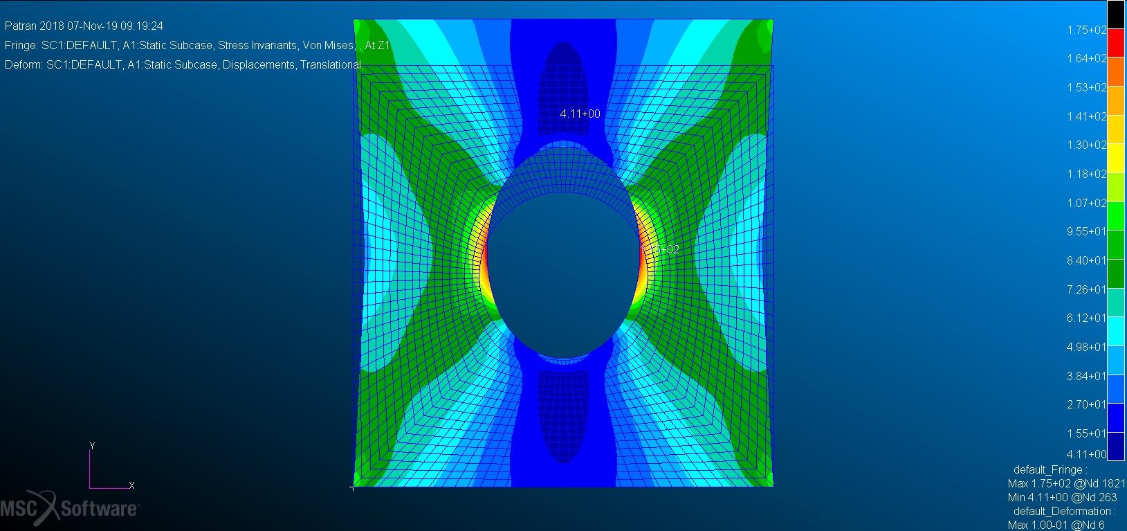 Stress Results Comparison - OptiStruct - Altair Products - Altair Community