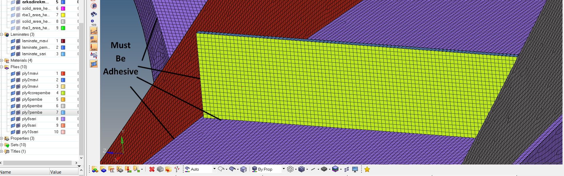 Obtistruct Composites - Adhesive Modelling - HyperMesh - Altair ...